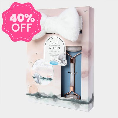 Tatty Teddy Face Gel, Quartz Roller & Headband Gift Set