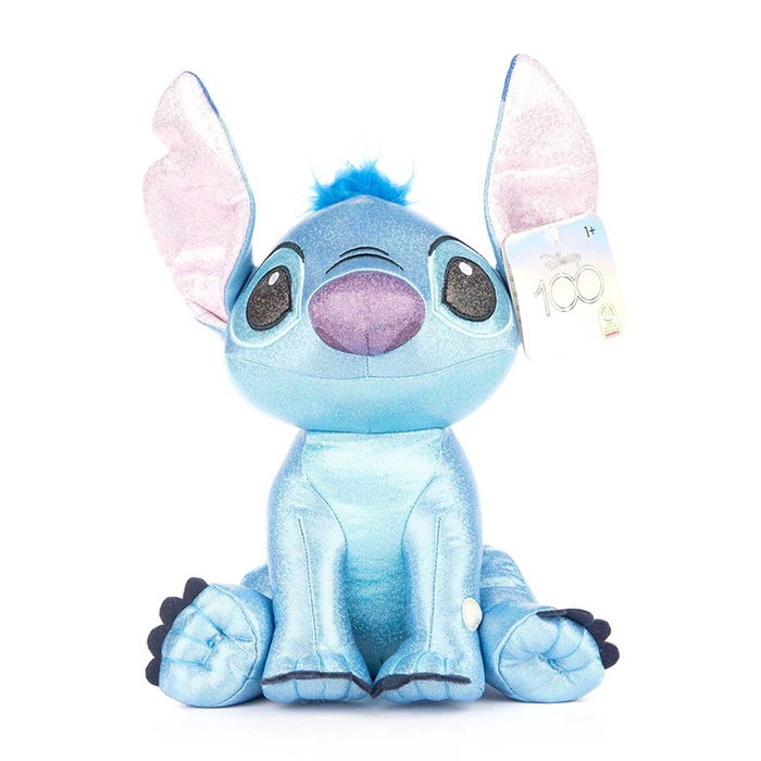 Disney Lilo & Stitch Disney 100 Glitter Stitch Soft Toy