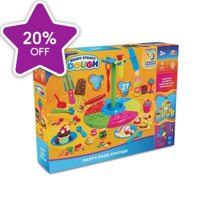 Nick Jr. Ready Steady Dough Party Food Station Dough Playset