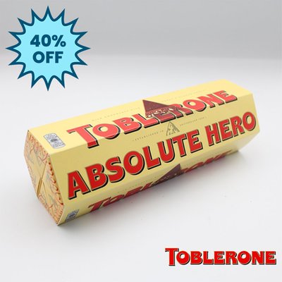 Absolute Hero Toblerone 600g Barrel