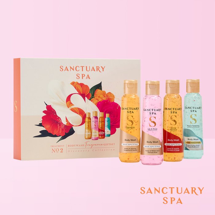 Sanctuary Spa Body Wash Fragrance Discovery Set
