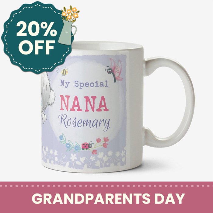 Me To You Tiny Tatty Teddy Special Nana Photo Upload Mug