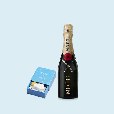 Shooting Star Token & Moet 20cl Gift Set