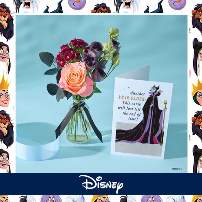 Disney’s Ultimate Villains Posy with Vase