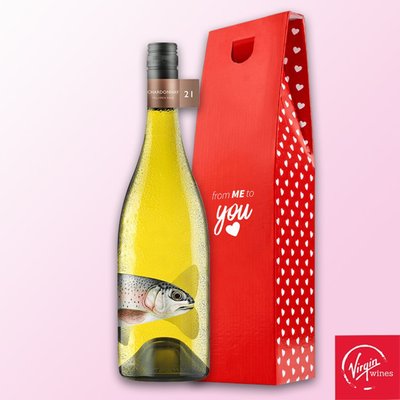 Virgin Wines From Me To You Strout Road Vintners Chardonnay Gift Box