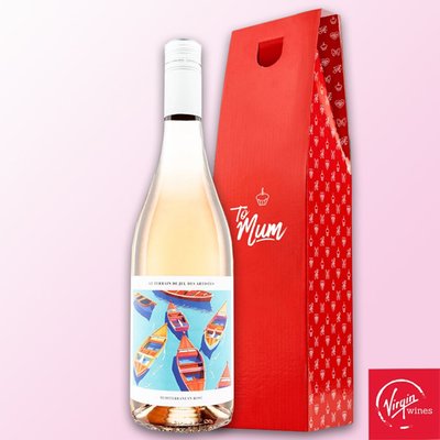Virgin Wines To Mum Le Terrain de jeu des Aristers Rose Gift Box