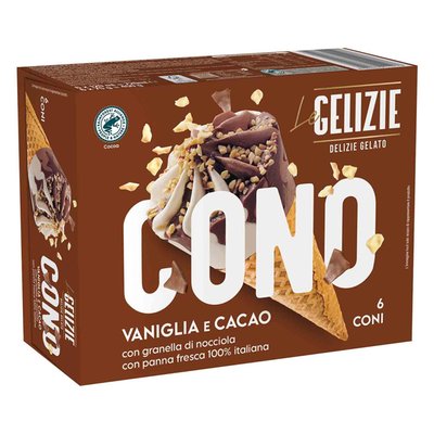 Image of Cono vaniglia e cacao