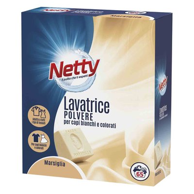Immagine di Detersivo lavatrice in polvere Netty