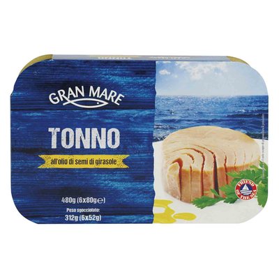 Immagine di Tonno in olio di semi di girasole