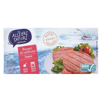 Immagine di Burger di salmone