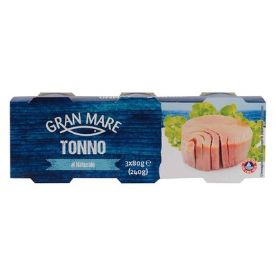 Immagine di M458 GM TONNO NATURALE 3 PZ  240G