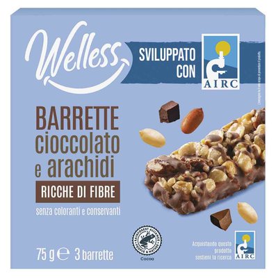 Immagine di Barrette cioccolato e arachidi