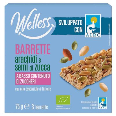Immagine di Barrette arachidi e semi di zucca olio di limone