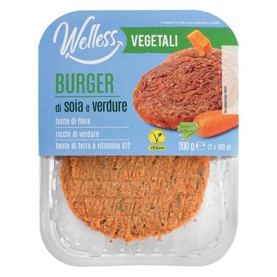 Immagine di Burger di soia e verdure