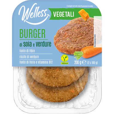 Immagine di Burger soia e verdure
