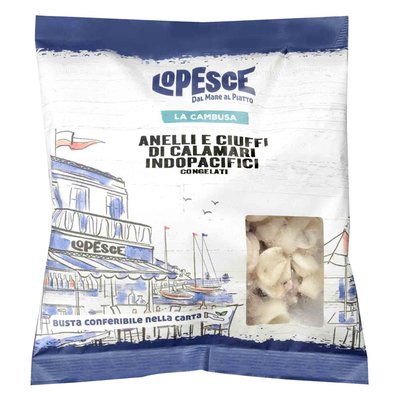 Immagine di Anelli ciuffi calamaro indiano