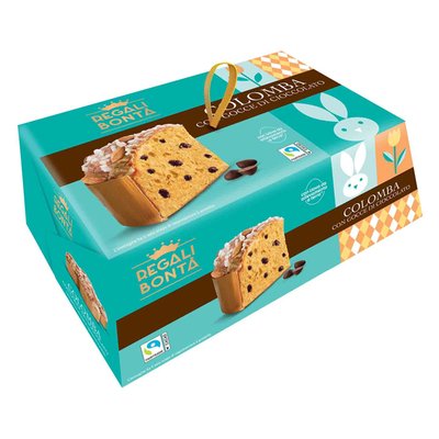 Immagine di Colomba con gocce di cioccolato