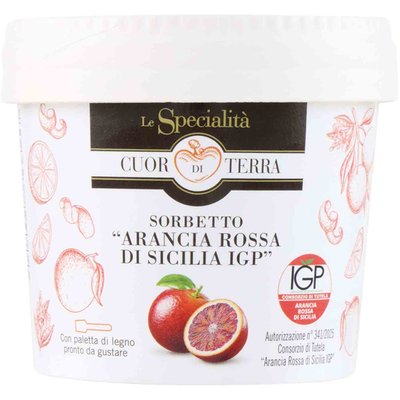 Immagine di Sorbetto fico d"india, arancia rossa di sicilia