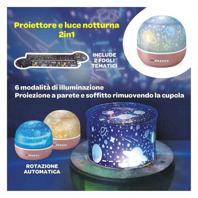 Immagine di Proiettore e luce notturna 2 in 1