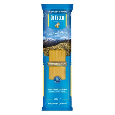 Immagine di spaghettoni quadrati