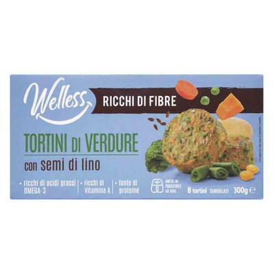 Immagine di Tortini di verdure con semi di lino