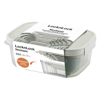 Immagine di Set 5 contenitori lockinlock
