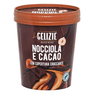 Immagine di Gelato nocciole e cacao