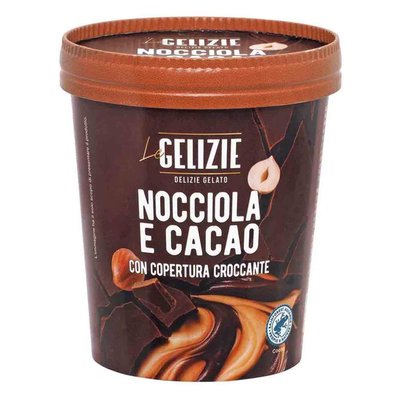 Immagine di Gelato nocciola e cacao
