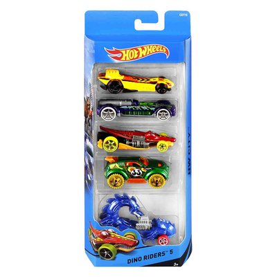 Immagine di Set 5 macchinine hot wheels mattel