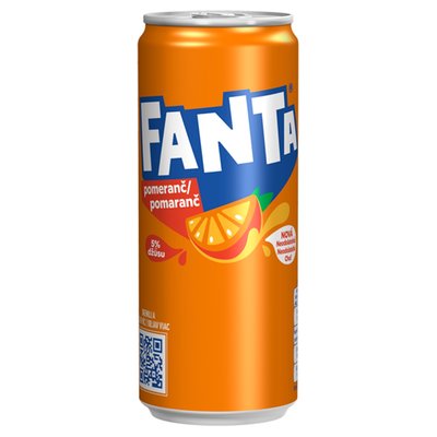 Obrázek Fanta Pomeranč 330ml