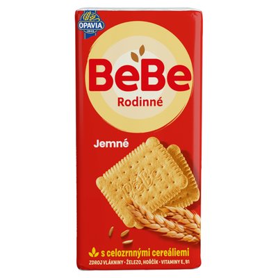 Obrázek Opavia sušenky BeBe Rodinné jemné cereální 130g