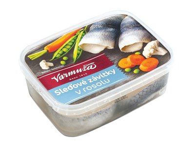 Obrázek Sleďové závitky v rosolu 200g