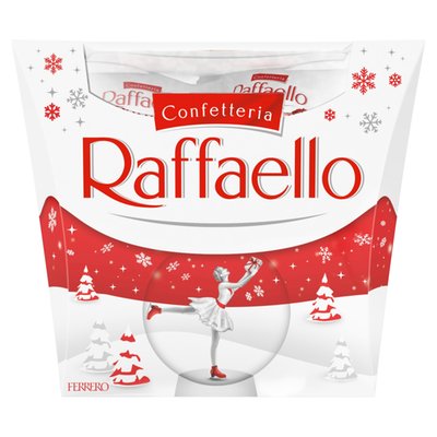 Obrázek Ferrero Raffaello Oplatka s náplní a celou mandlí zdobená strouhaným kokosem 150g