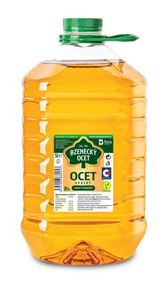 Obrázek Bzenecký ocet kvasný lihový 8% 5L  PET