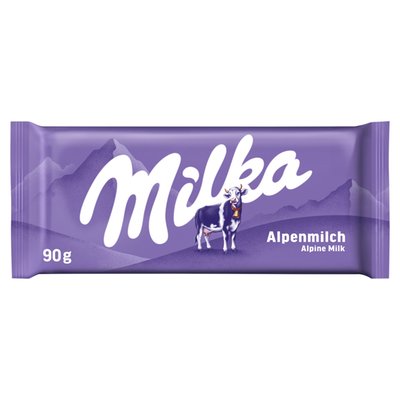 Obrázek Milka čokoláda Mléčná z alpského mléka 90g