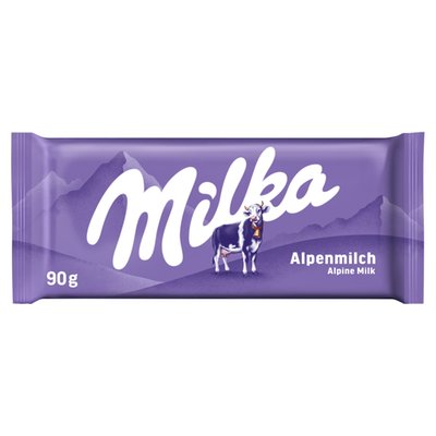 Obrázek Milka Čokoláda Mléčná Z Alpského Mléka 90g