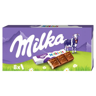 Obrázek Milka tyčinky Milkinis s mléčnou náplní 87,5g