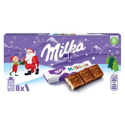 Obrázek Milka tyčinky Milkinis s mléčnou náplní 87,5g