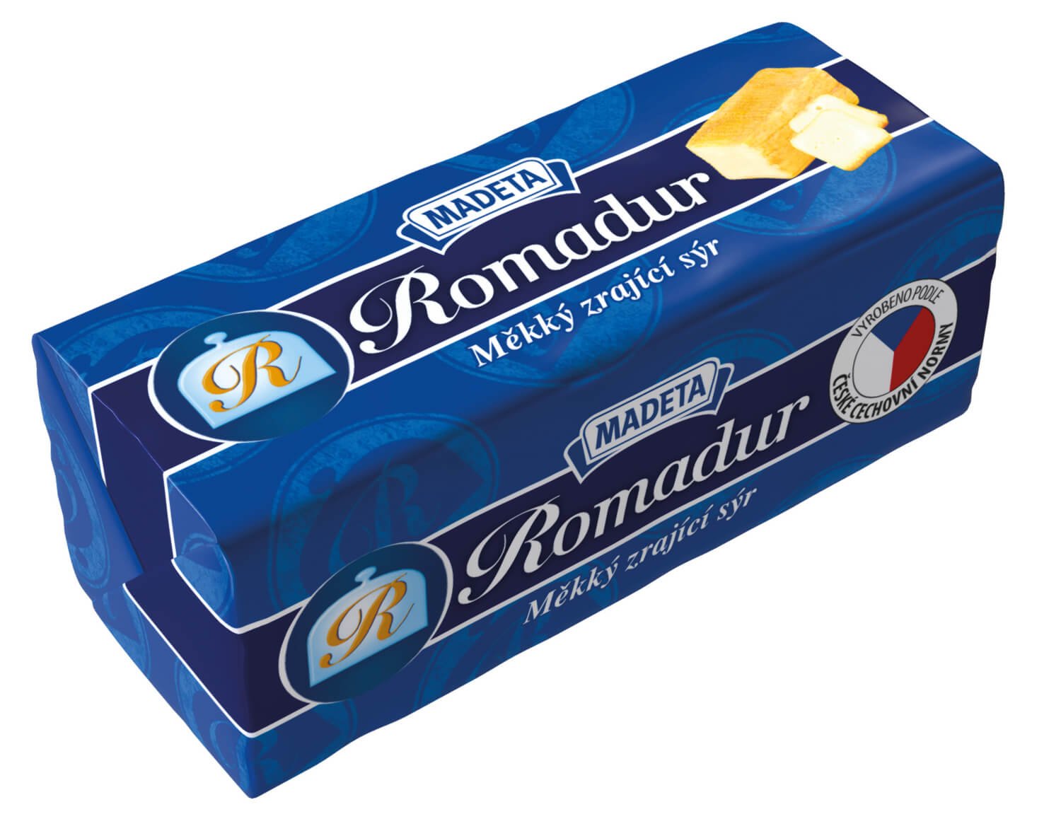 Czech Republic product data sample: Madeta Romadur měkký zrající sýr 100g