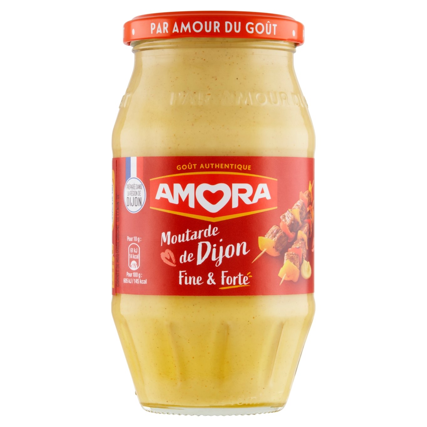 Czech Republic product data sample: Amora Speciální hořčice dijonského typu 430g