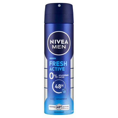 Obrázek Nivea Men Fresh Active Sprej deodorant 150ml