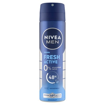 Obrázek Nivea Men Fresh Active Sprej deodorant 150ml