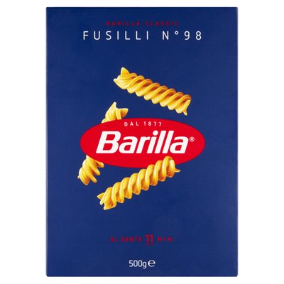 Obrázek Barilla Fusilli semolinové těstoviny sušené 500g