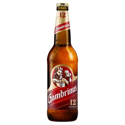 Obrázek Gambrinus Patron 12 pivo ležák světlý 0,5l