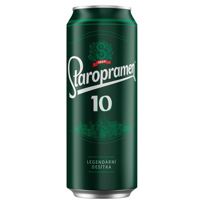 Obrázek Staropramen 10 pivo výčepní světlé 0,5l