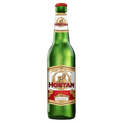 Obrázek Hostan Hradní pivo světlý ležák 0,5l