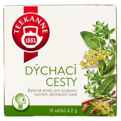 Obrázek Teekanne Dýchací cesty bylinná směs 10 x 2,0g (20g)