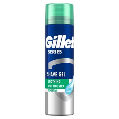 Obrázek Gillette Series Zklidňující Gel Na Holení S Aloe Vera, 200ml