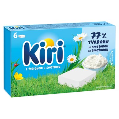 Obrázek Kiri Tavený sýr z tvarohu a smetany 100g