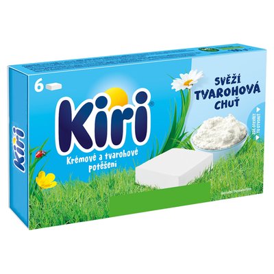 Obrázek Kiri Tavený sýr z tvarohu a smetany 100g
